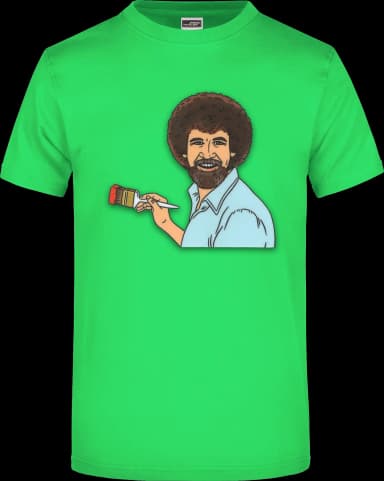 Bob Ross T-Shirt - Limette