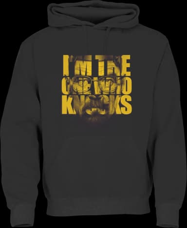 I am the One Who Knocks Hoodie - Schwarz
