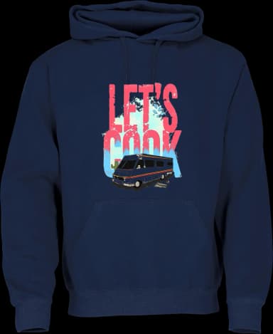 Breaking Bad Let's Cook Hoodie - Französisch Navy