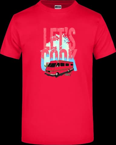 Breaking Bad Let's Cook T-Shirt - Rot