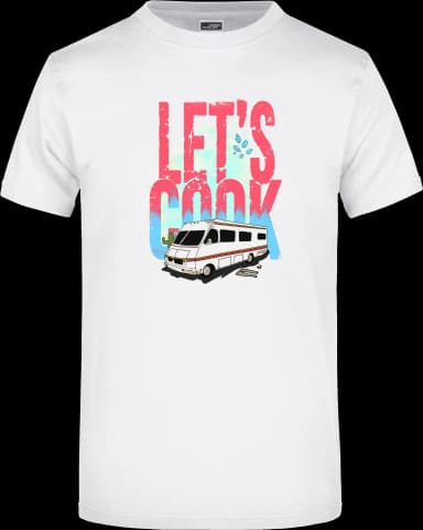 Breaking Bad Let's Cook T-Shirt - Weiß