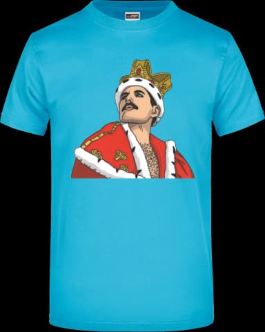Freddy Mercury T-Shirt - Türkis