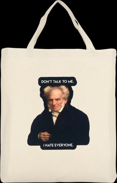 Schopenhauer Beutel Kurz - Natur