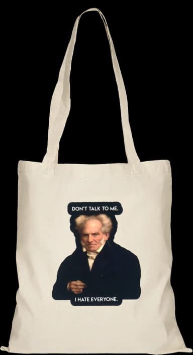 Schopenhauer Beutel Lang - Natur