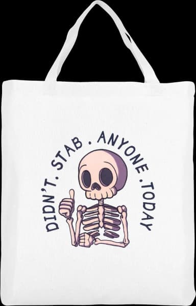 Stab Beutel Kurz - Weiß