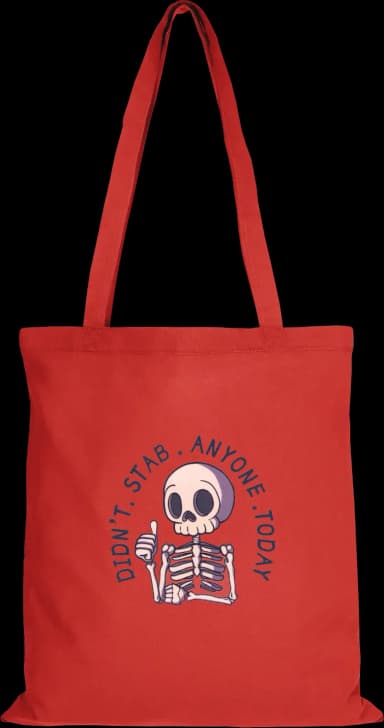 Stab Beutel Lang - Rot