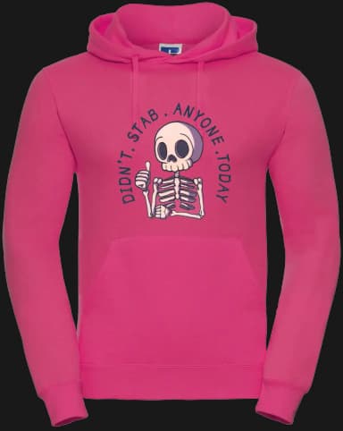 Stab Hoodie - Fuchsia