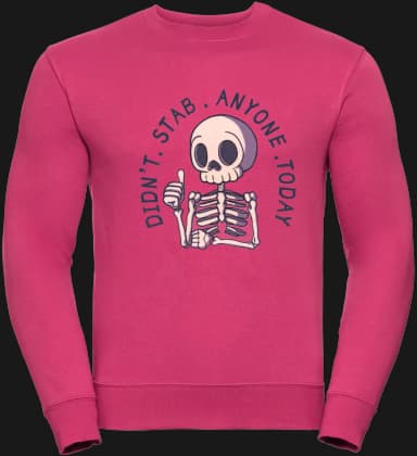 Stab Pullover - Fuchsia