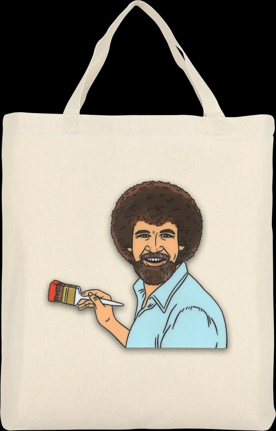 Bob Ross Beutel (kurze Henkel)