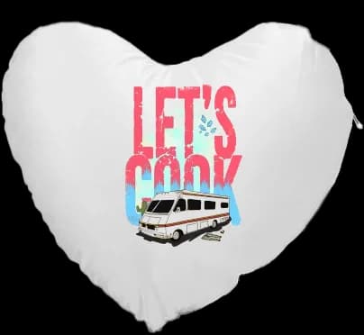 Breaking Bad Let's Cook Herz-Kissen